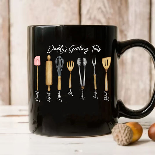 Personalized Daddy‘s Grilling Tools Cup