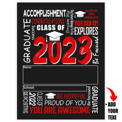 Personalized Graduation 2023 Blanket