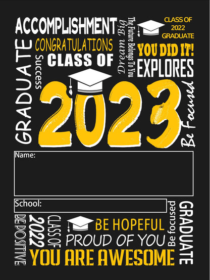Personalized Graduation 2023 Blanket