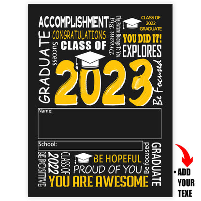 Personalized Graduation 2023 Blanket