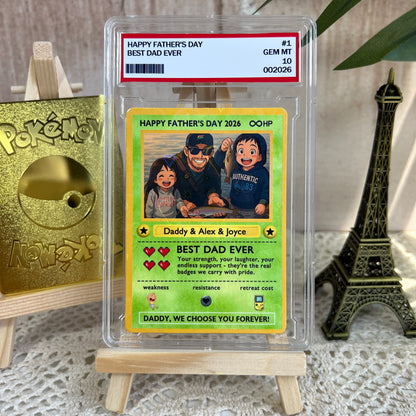 Personalized “Legendary Dad” Love Card