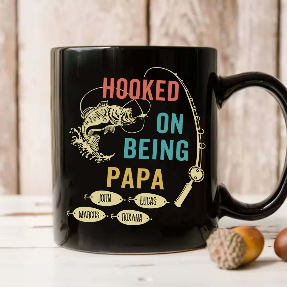 HOOKED ON BEING Personalized Cup