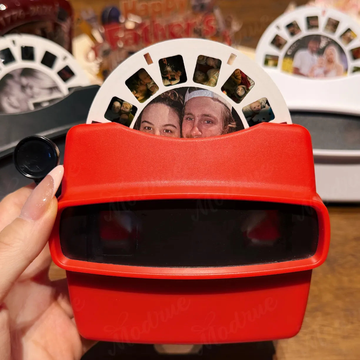 Personalized Viewfinder Retro Father's Day Gift