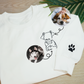 Embroidered Pet Ear Custom Crewneck Unisex