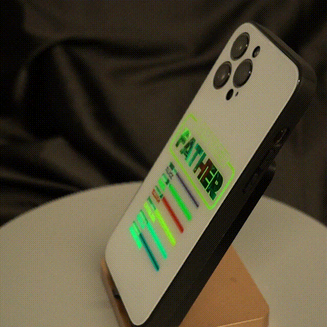 Personalized I Am Their Father Light Up Phone Case