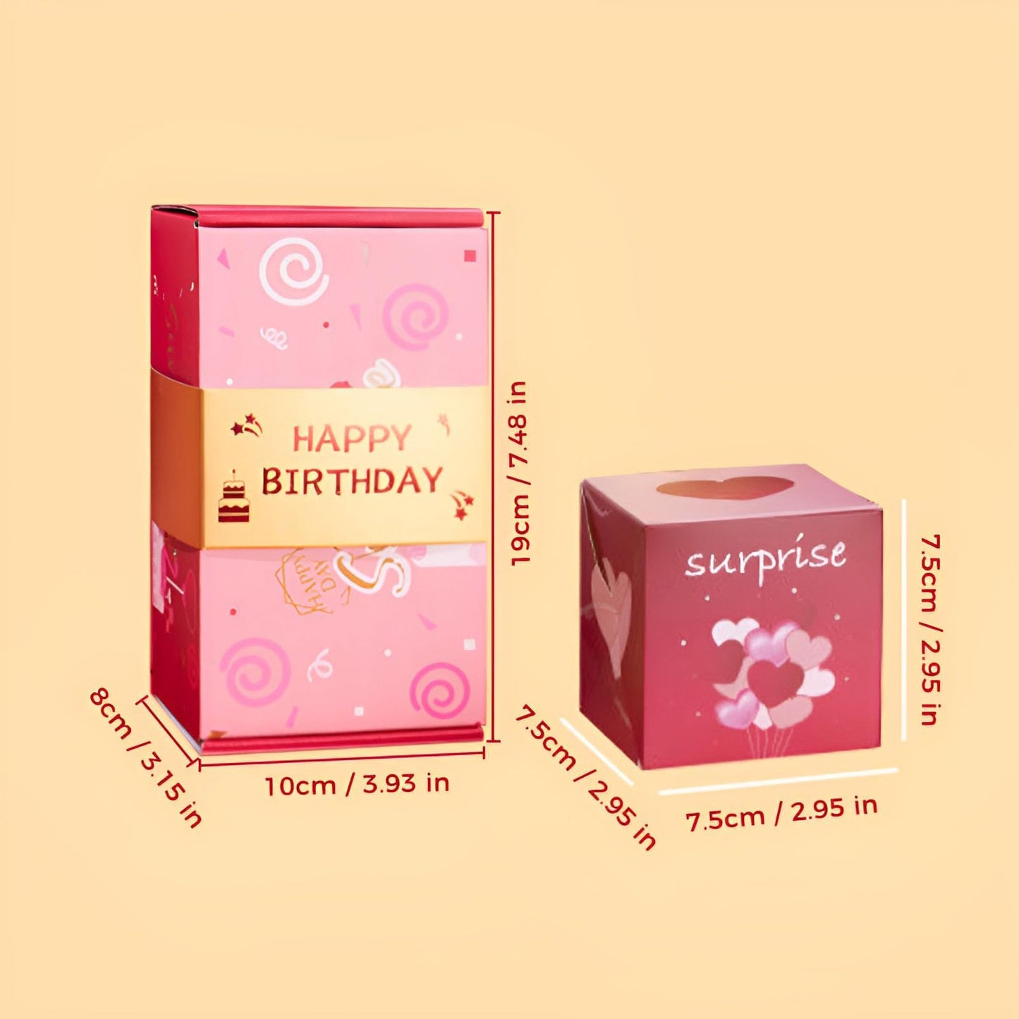 Pop-Up Surprise Explosion Gift Box