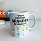 Personalized This Awesome Daddy Belongs to Mug
