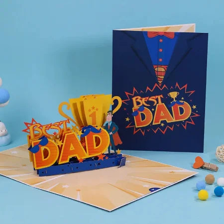 Champion Dad Greeting Card
