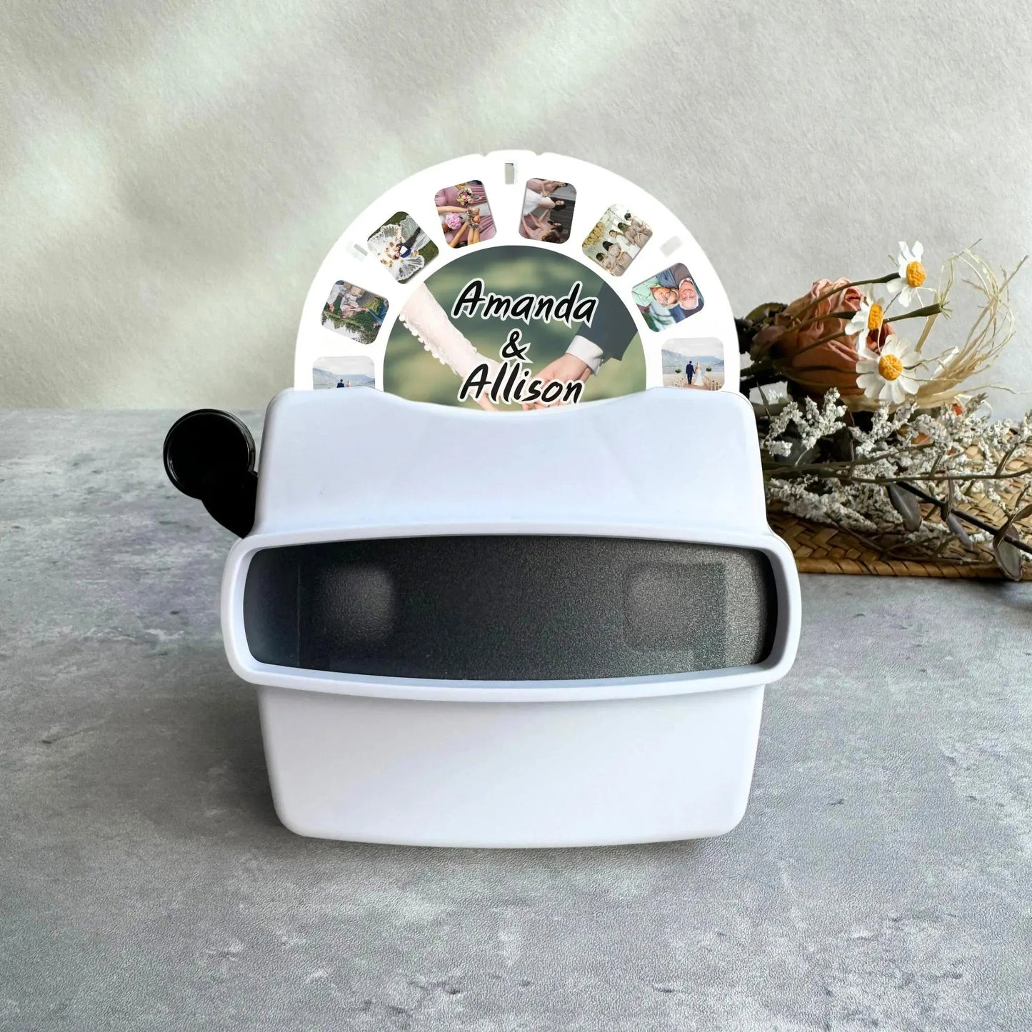 Custom Photo Viewfinder Retro Mother's Day Gift