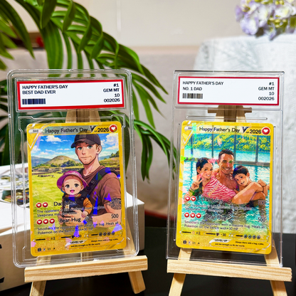 Preview-Personalized Photo Anime Card For Father's Day