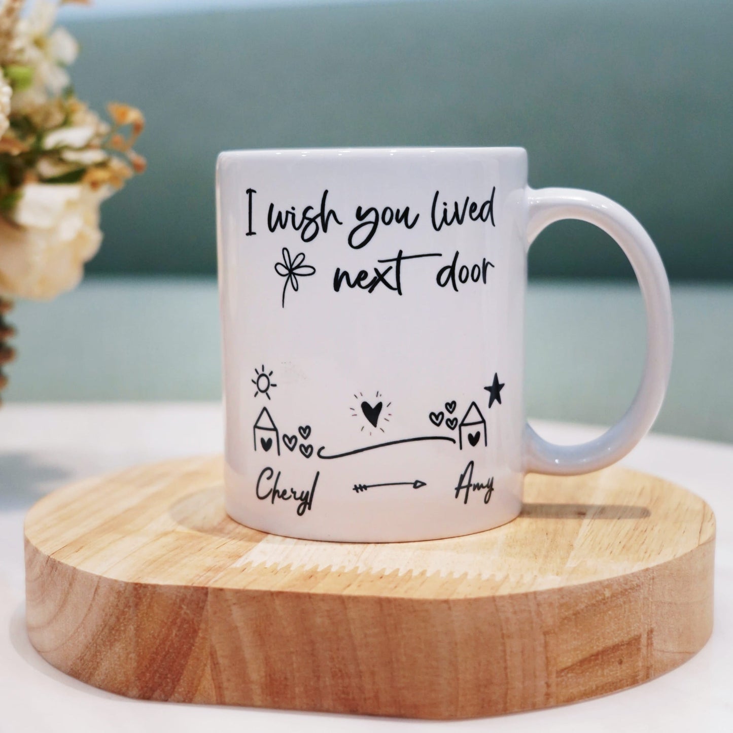 ✨Two Friend Friendship Personalized Mug✨