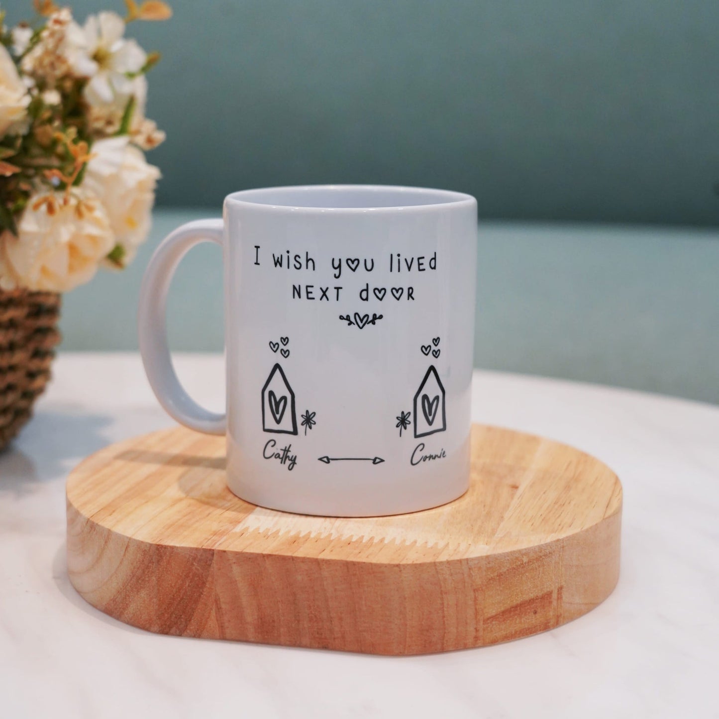 ✨Two Friend Friendship Personalized Mug✨