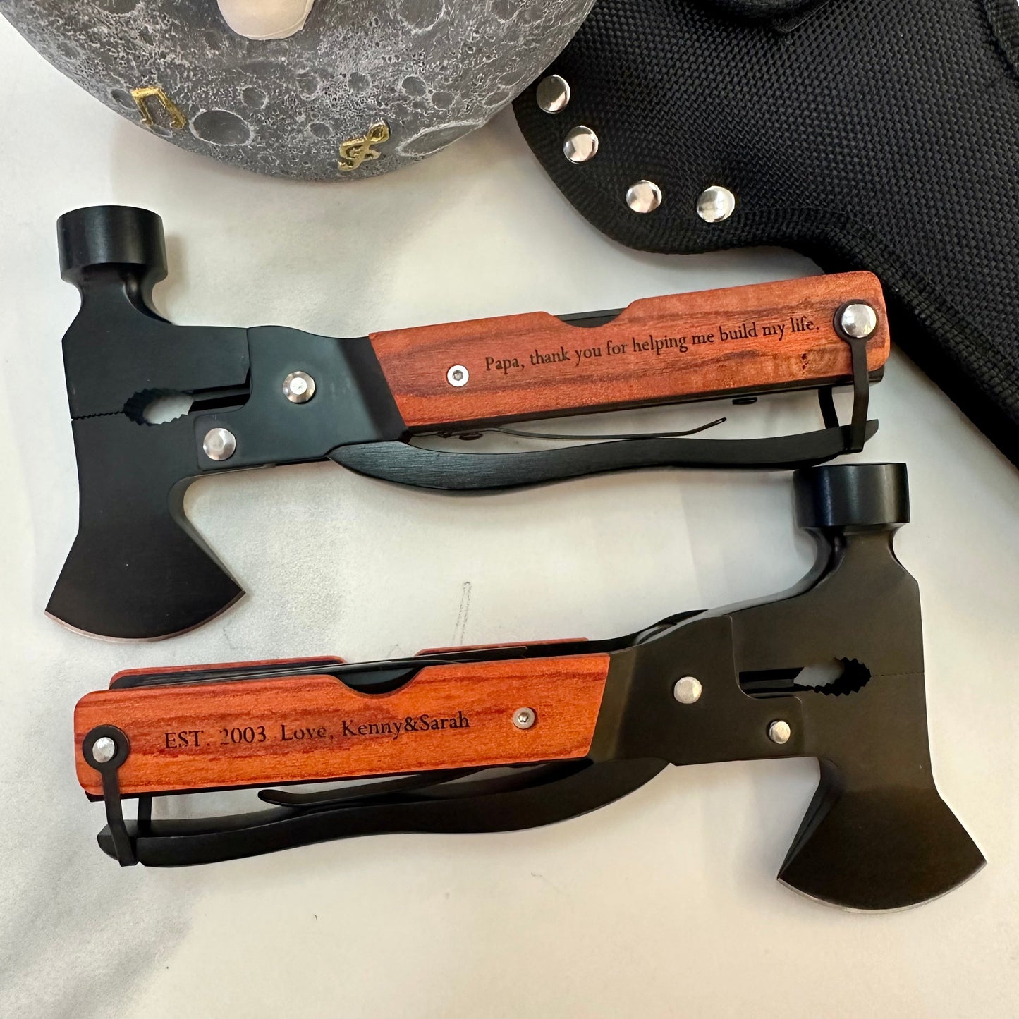 ✅15 in 1 Customized Hammer Axe Multitool