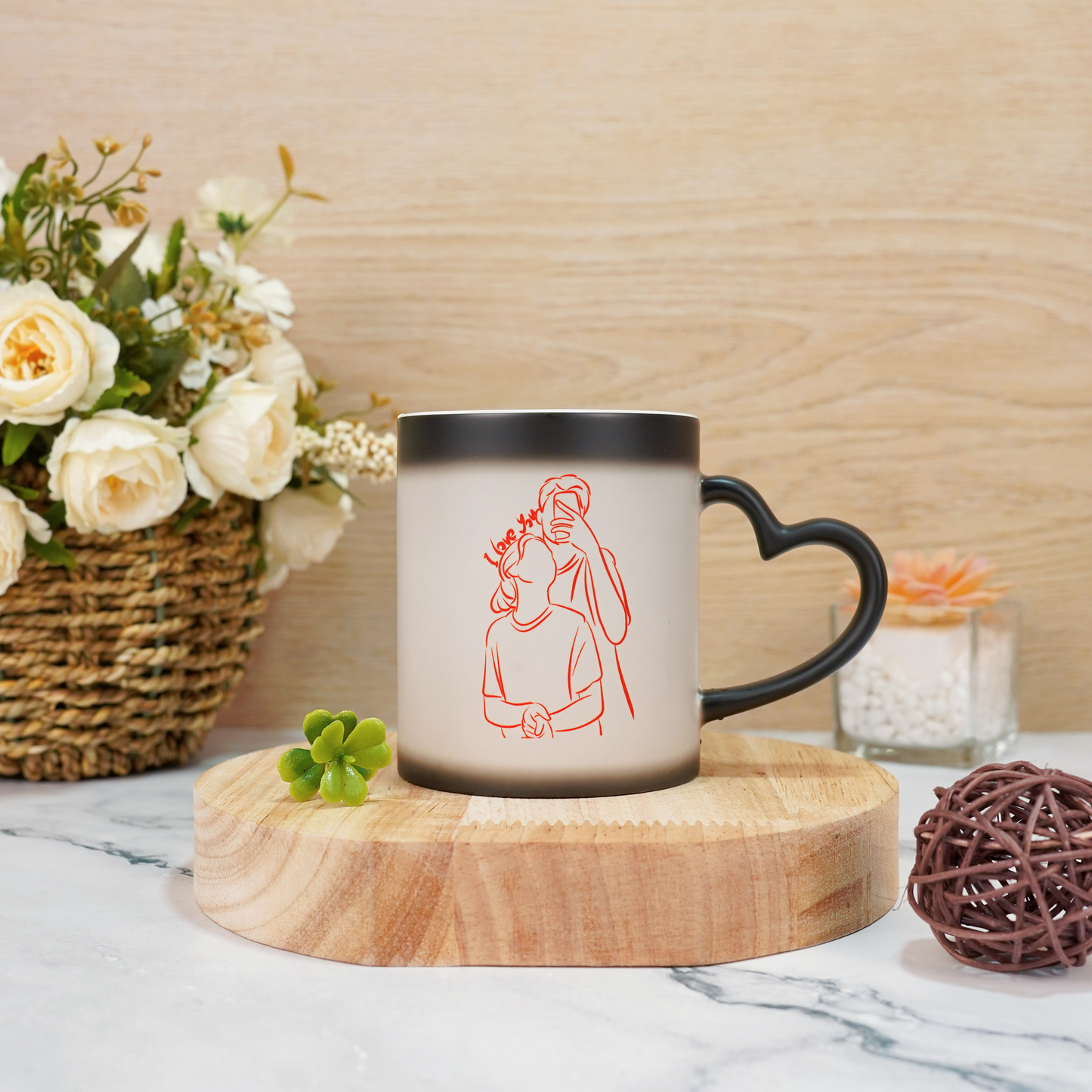 Custom Line Art Mug