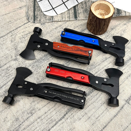 ✅15 in 1 Customized Hammer Axe Multitool