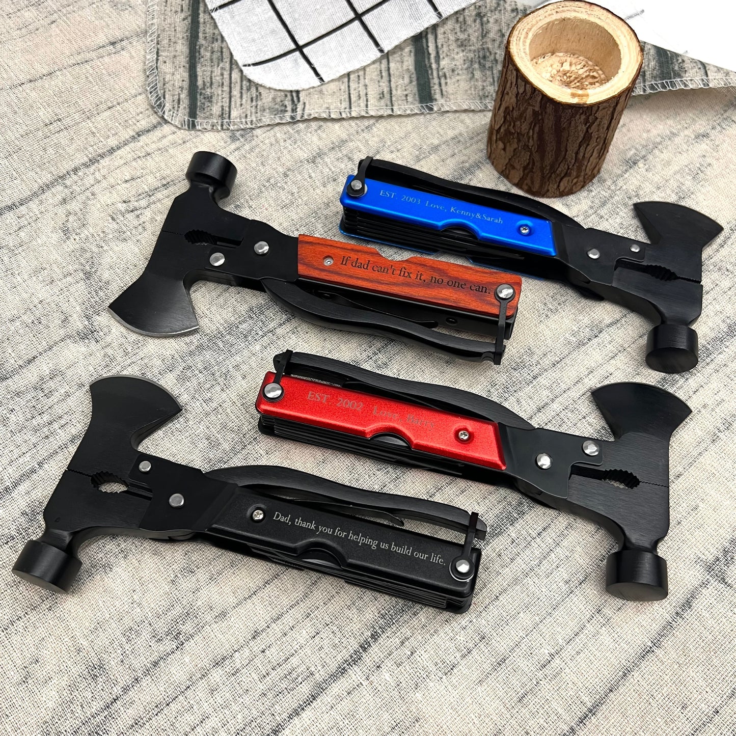 ✨15 in 1 Customized Hammer Axe Multitool