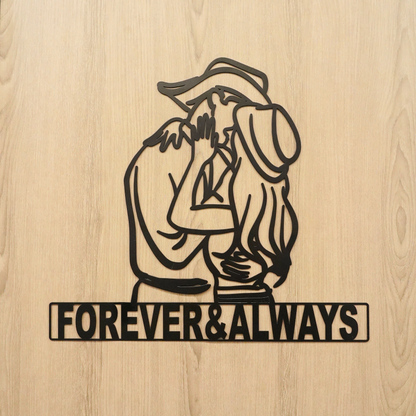 Custom Metal Portrait Sign