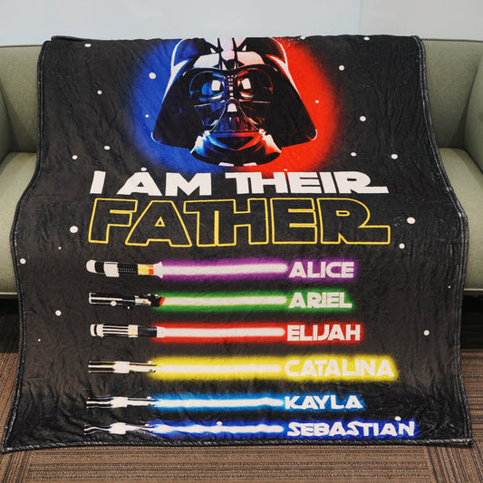 Personalized I Am Their Father Blanket