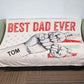 BEST DAD EVER Customized Blanket