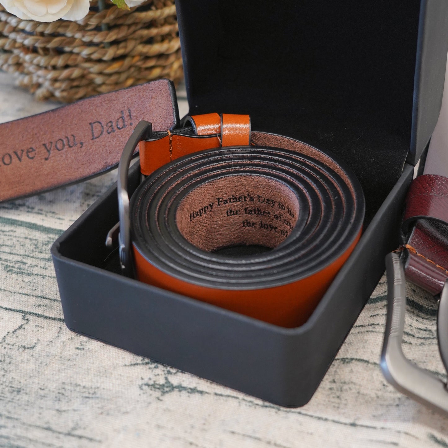 ✨Personalized Belt For Dad-Father's Day Gift