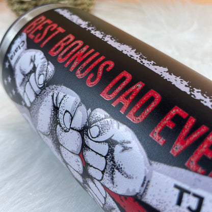 BEST DAD EVER Custom Stainless Steel Tumbler