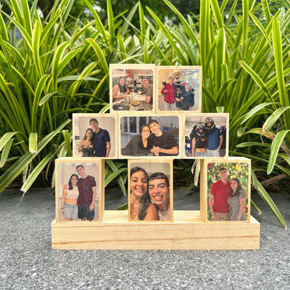 Personalised Photo Stacking Blocks