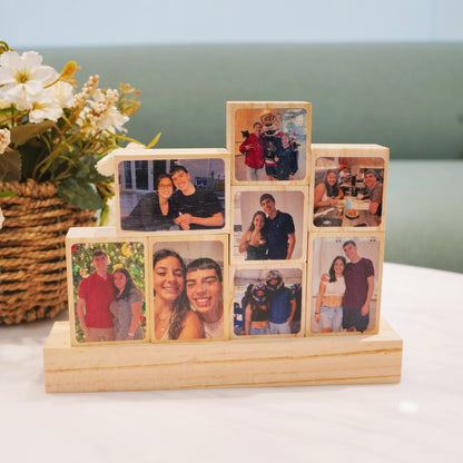 Personalised Photo Stacking Blocks