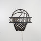 Custom Basketball Network Wooden Sign With LED Lights