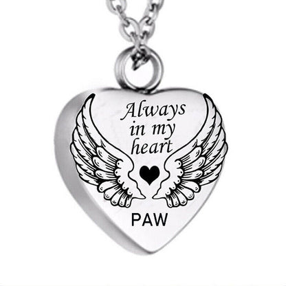 ✨ A Piece Of My Heart Lives In Heaven-Souvenir/Urn Pendant✨