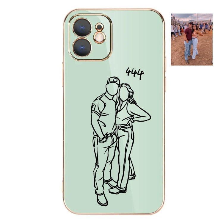 Custom Line Art Phone Case✨