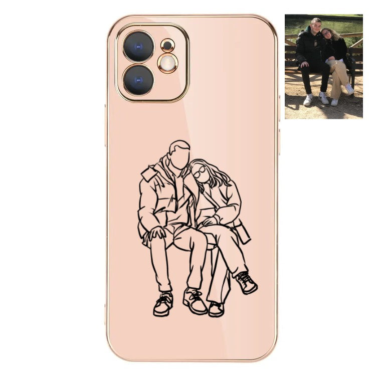 Custom Line Art Phone Case✨