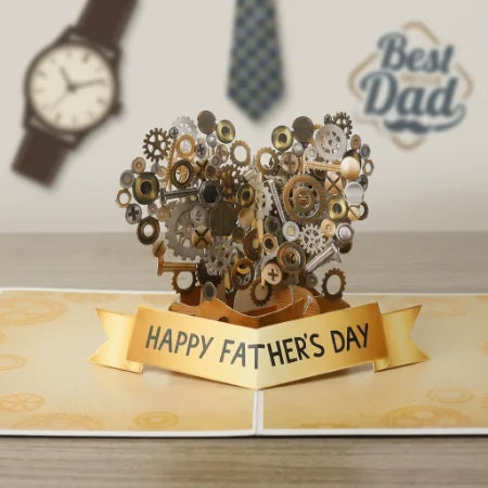 Mechanical Father's Day Greeting Card