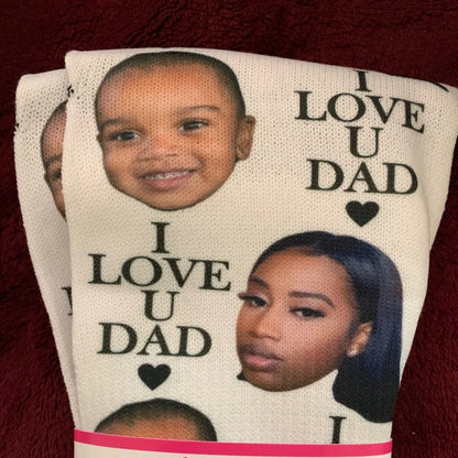 Custom Photo Sock-Father's Day Gift