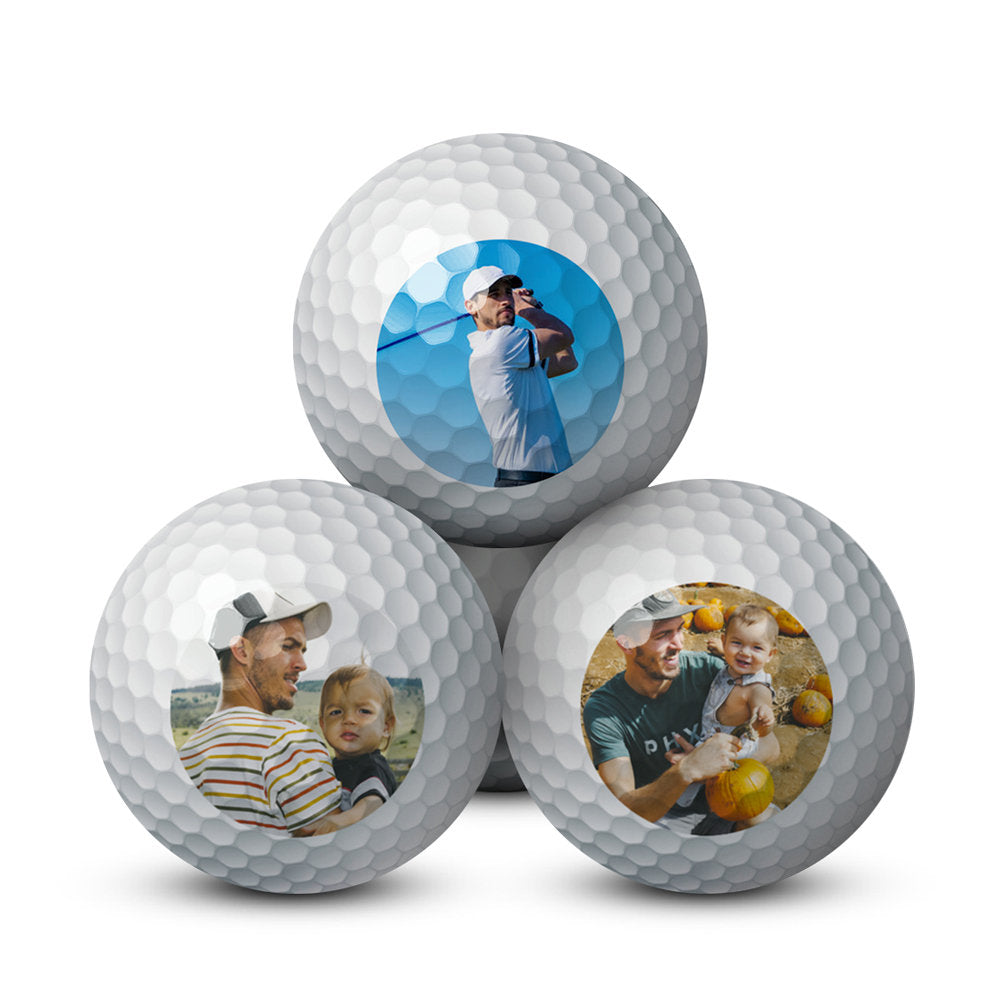 Personalized Photo Golf Balls (3 Pack)