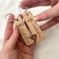 Personalised Pair of Keyrings