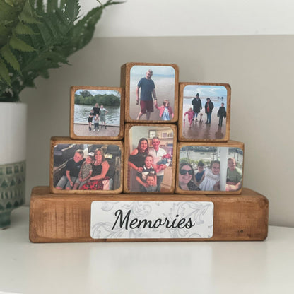 Personalised Photo Stacking Blocks