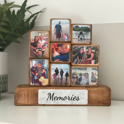 Personalised Photo Stacking Blocks