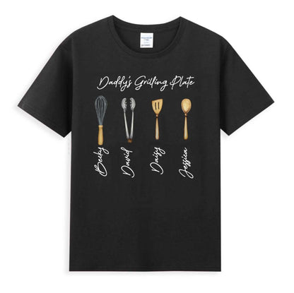 Personalized Daddy‘s Grilling Tools T-shirt