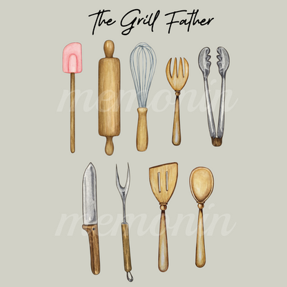 Personalized Daddy‘s Grilling Tools Apron