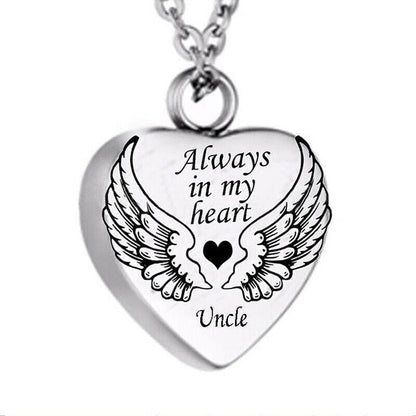 ✨ A Piece Of My Heart Lives In Heaven-Souvenir/Urn Pendant✨