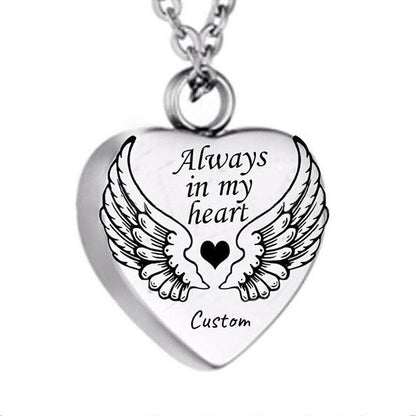 ✨ A Piece Of My Heart Lives In Heaven-Souvenir/Urn Pendant✨