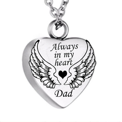 ✨ A Piece Of My Heart Lives In Heaven-Souvenir/Urn Pendant✨