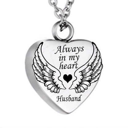 ✨ A Piece Of My Heart Lives In Heaven-Souvenir/Urn Pendant✨