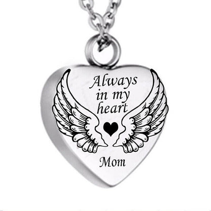 ✨ A Piece Of My Heart Lives In Heaven-Souvenir/Urn Pendant✨