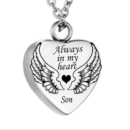 ✨ A Piece Of My Heart Lives In Heaven-Souvenir/Urn Pendant✨