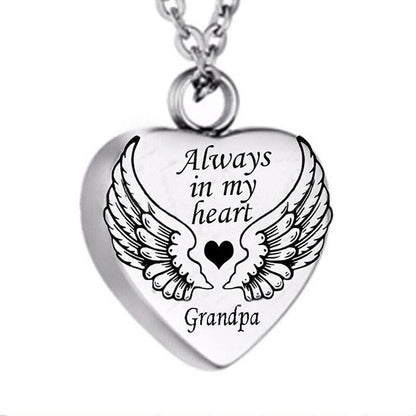 ✨ A Piece Of My Heart Lives In Heaven-Souvenir/Urn Pendant✨