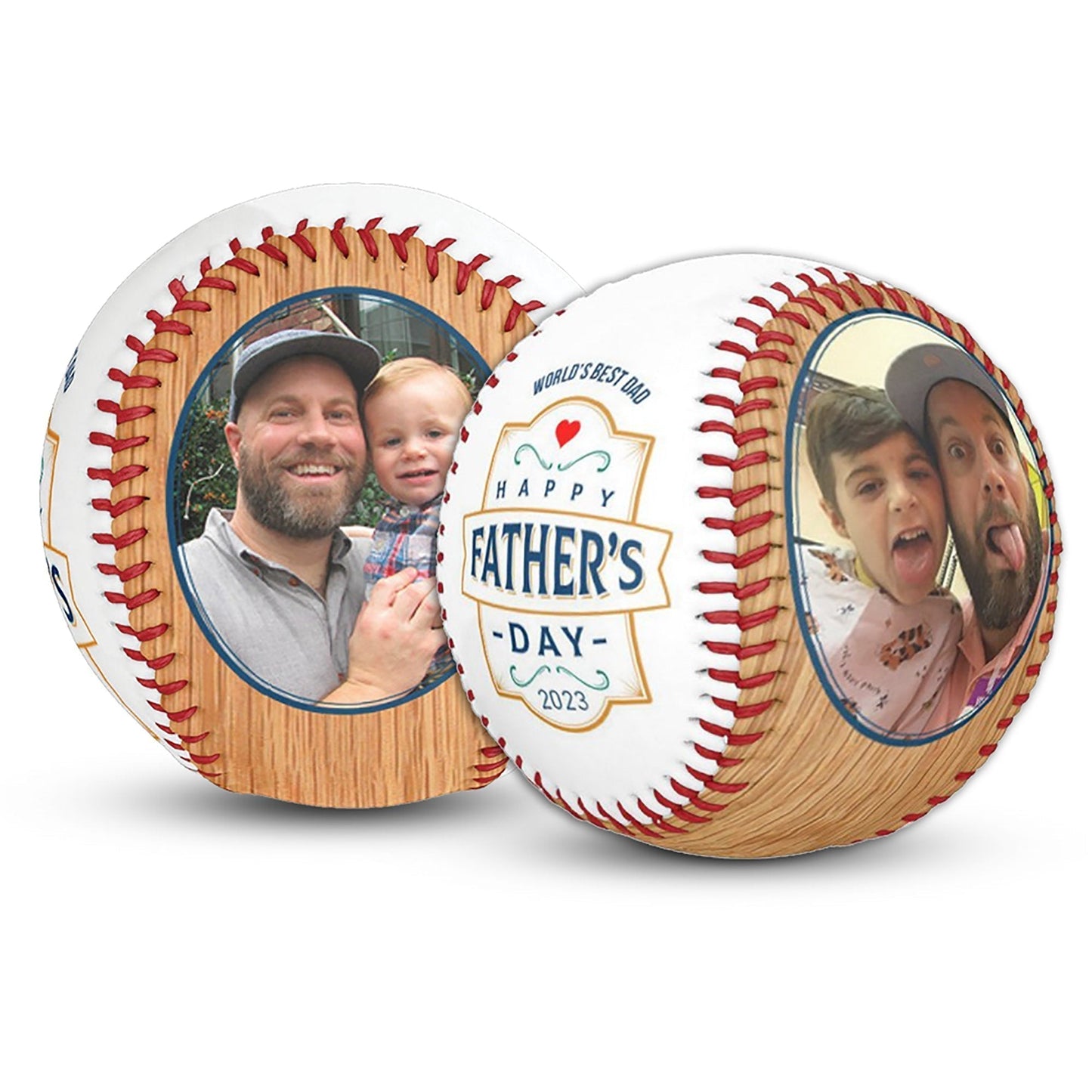 Personalized Photo Baseball - Father's Day Baseball Gifts for Baseball Lovers