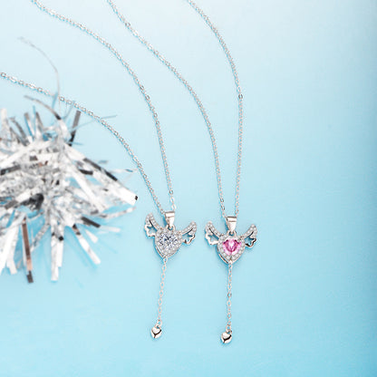 Fluttering Angel Wing Necklace