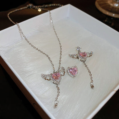 Fluttering Angel Wing Necklace