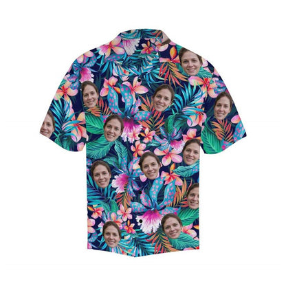 Custom Face Hawaiian Shirt Personalized Men's Gifts